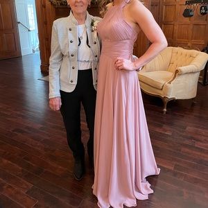 Azazie Dusty Rose Monroe Dress A8